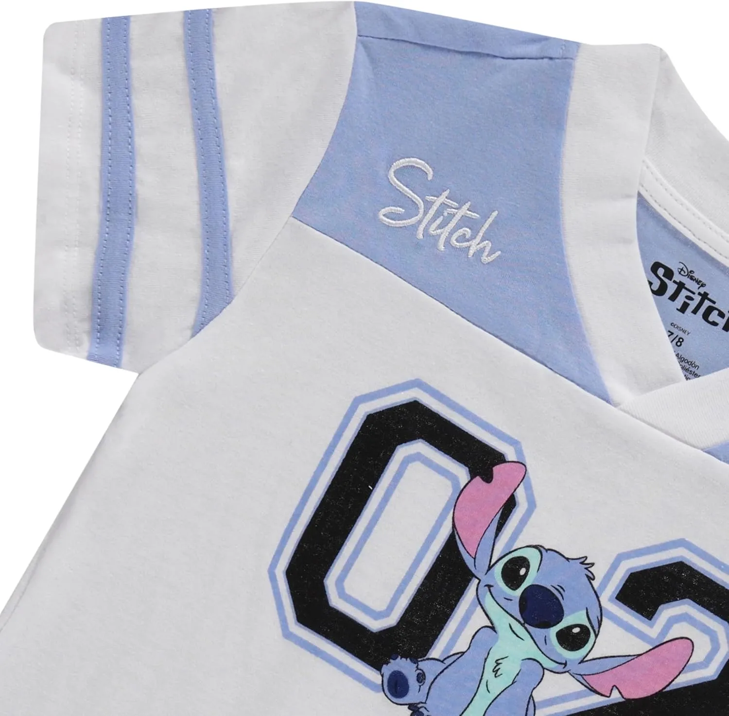 Disney Girls Lilo & Stitch Soccer Jersey T-Shirt - Girls Sizes 4-16