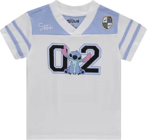 Disney Girls Lilo & Stitch Soccer Jersey T-Shirt - Girls Sizes 4-16