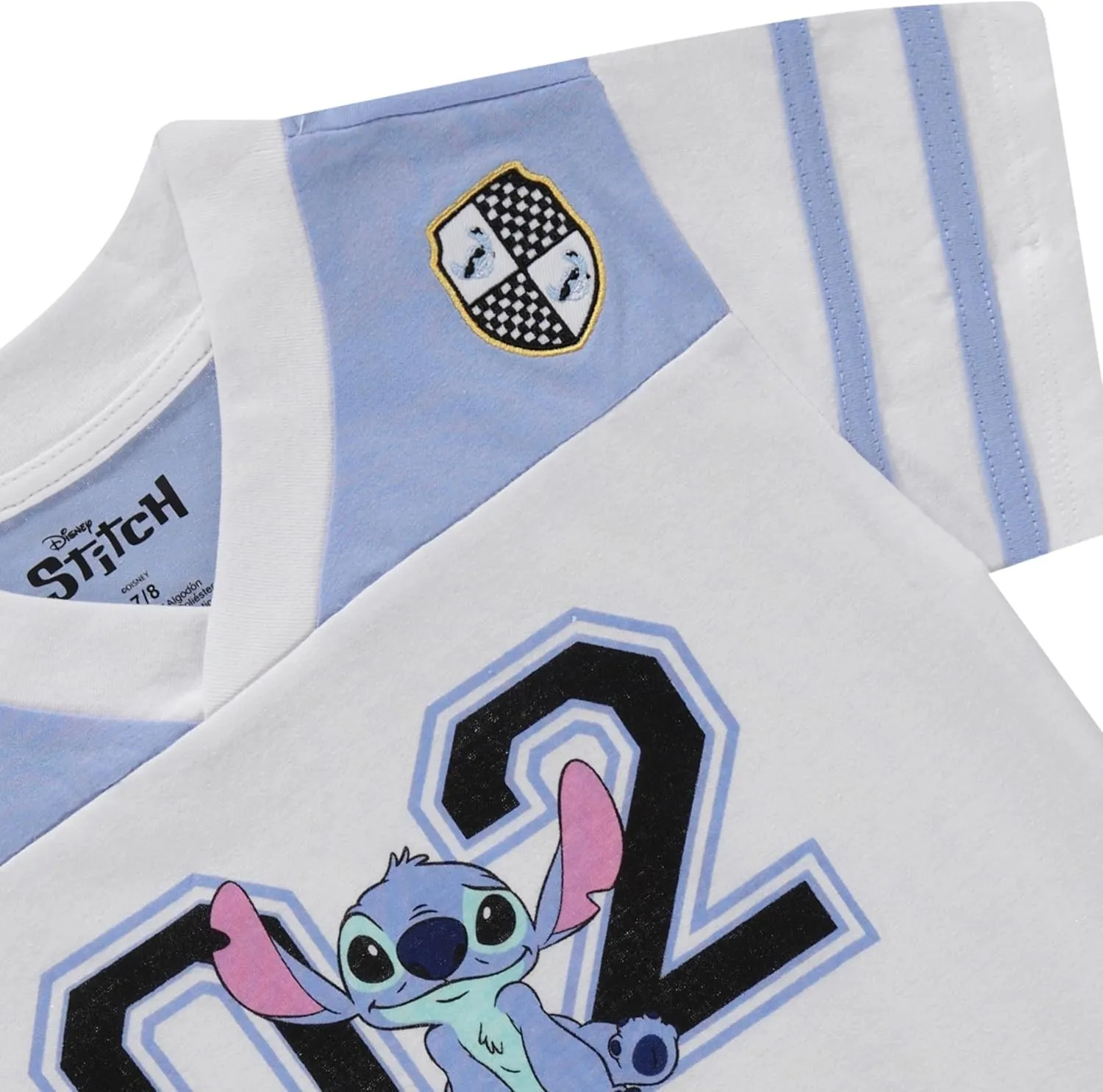 Disney Girls Lilo & Stitch Soccer Jersey T-Shirt - Girls Sizes 4-16
