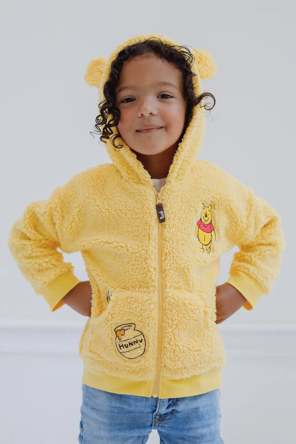 Disney Winnie the Pooh Mickey Mouse Nightmare Before Christmas Lilo & Stitch Monsters Inc. Zip Up Hoodie Newborn to Big Kid