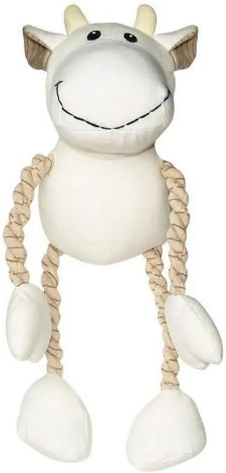 Dogit Eco Terra Natural Canvas/Cotton Toy, Cow