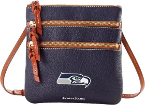 Dooney & Bourke Handbag, Nfl Seahawks Triple Zip Crossbody