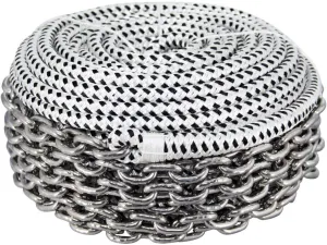 Double Braided Nylon Rope and HT G4 Stainless Steel Chain, Boat Windlass, Prespliced Rode