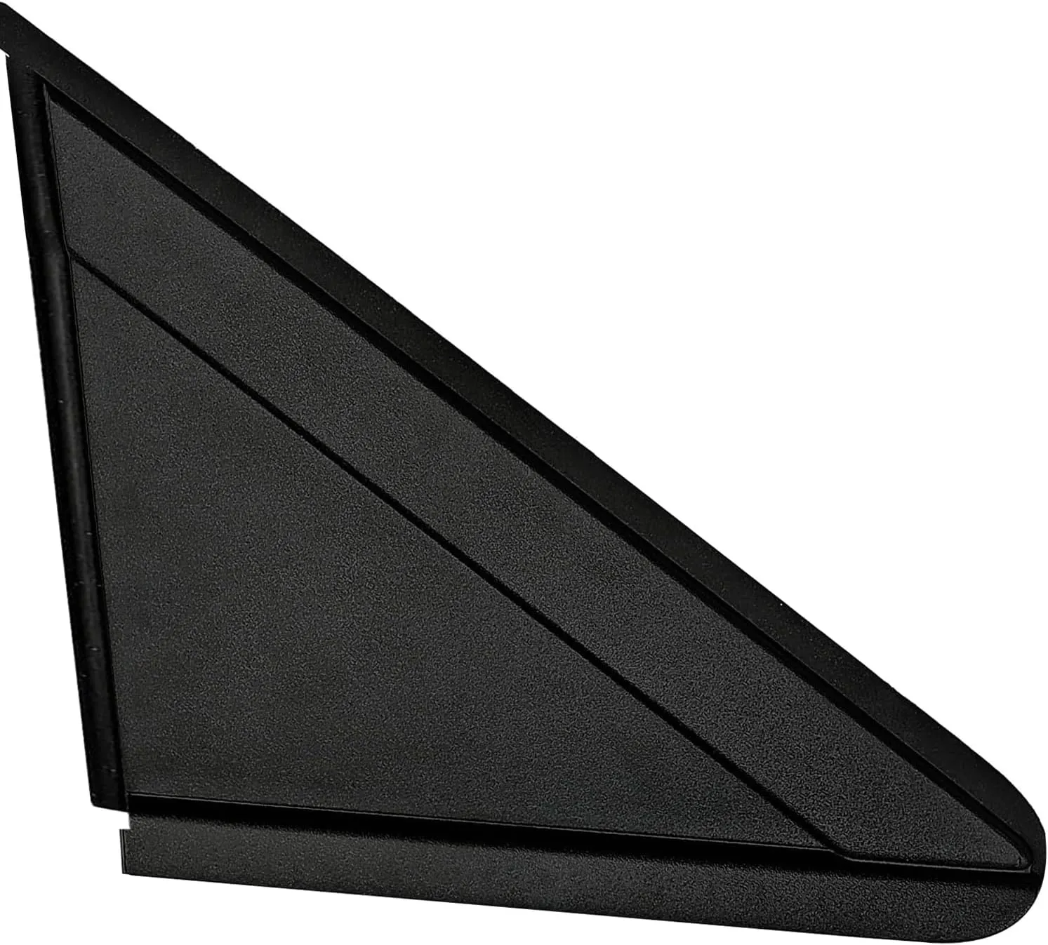Driver Door Mirror Flag Applique Panel Fit for Dodge Grand Caravan fit for Chrysler Town&Country fit for Ram C/V Left Exterior Side View Mirror Triangle Trim #1AN69RXFAA,1AN69RXFAB