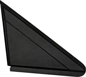Driver Door Mirror Flag Applique Panel Fit for Dodge Grand Caravan fit for Chrysler Town&Country fit for Ram C/V Left Exterior Side View Mirror Triangle Trim #1AN69RXFAA,1AN69RXFAB