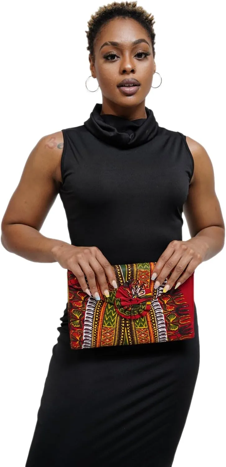 Dupsie's African Print Clutch Purse