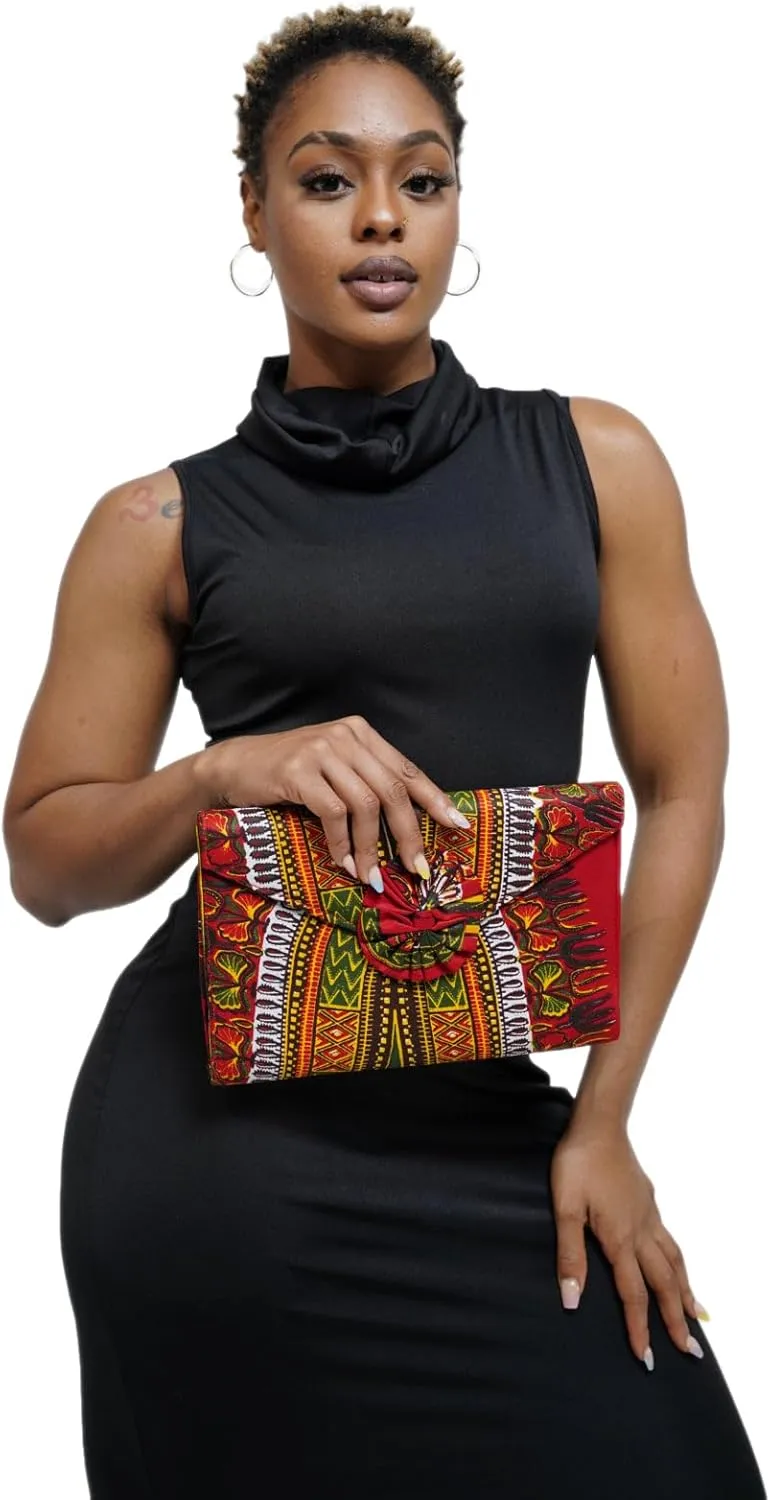 Dupsie's African Print Clutch Purse