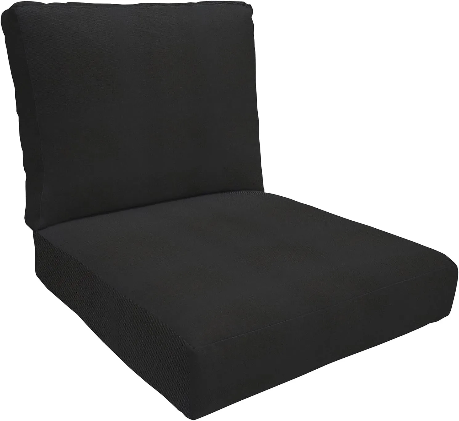 Eddie Bauer Cushion, 26" X 26" X 5", Canvas Black