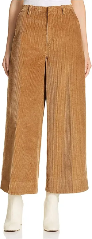 Elizabeth and James Womens Oakley Casual Corduroy Pants, Brown, 4