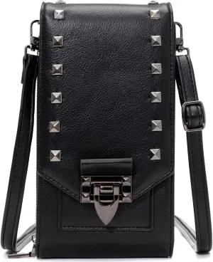 Eslcorri Small Crossbody Bags for Women Trendy - Vegan Crossbody Purse Wide Strap Ladies Shoulder Handbags Multi Zipper Pockets Wallet for Summer Travel Shopping