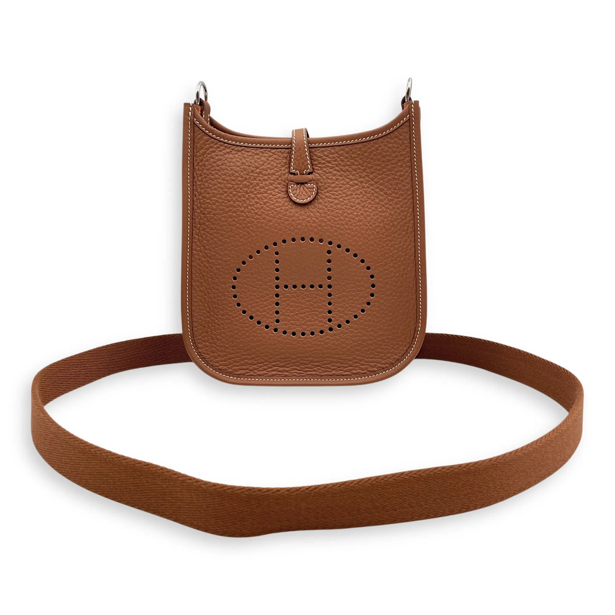 Evelyne (Short Strap) Gold in Clemence, Palladium hardware