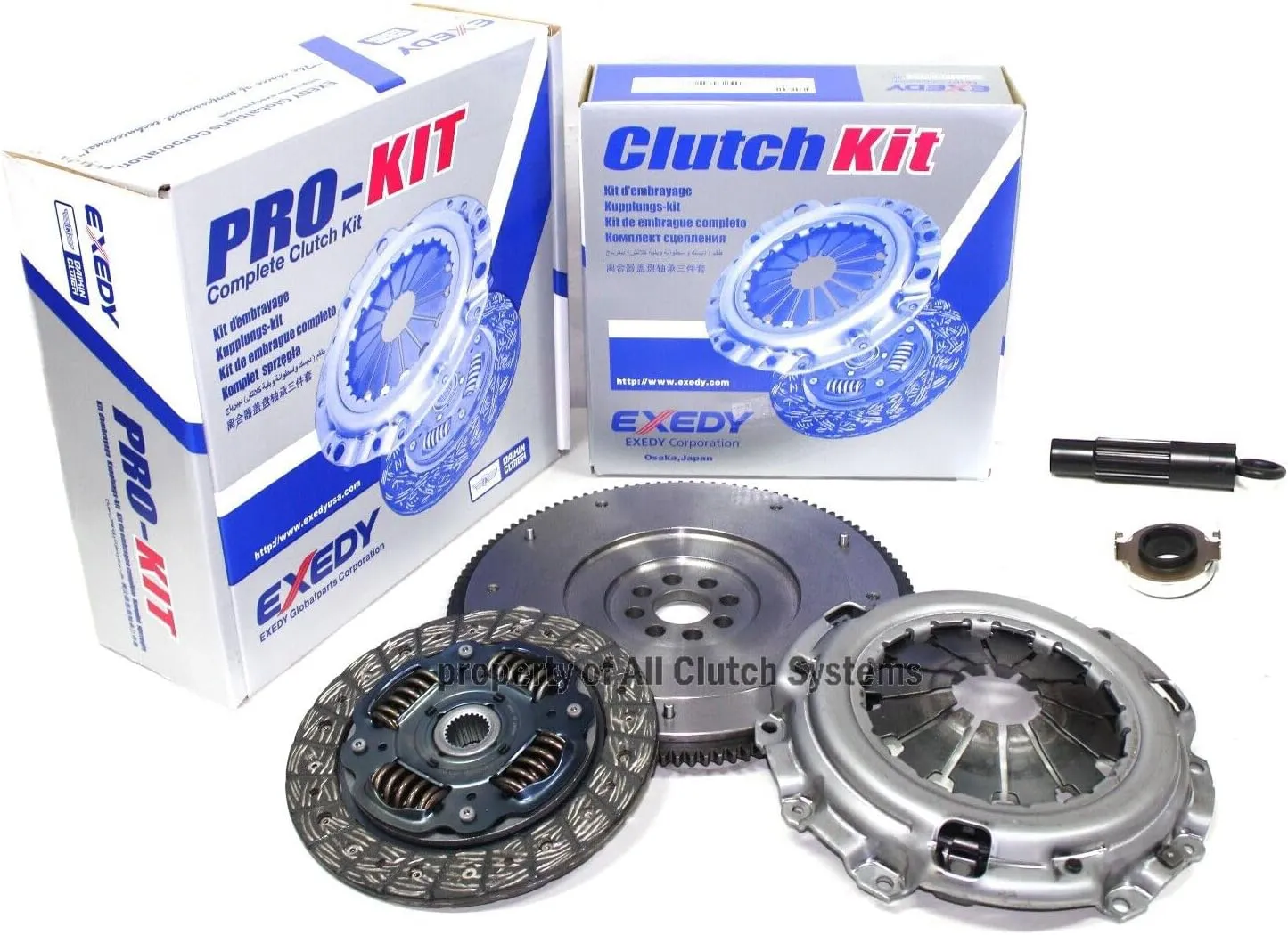 Exedy Pro-Kit Clutch Kit KHC10   ACS HD Flywheel compatible with Honda Civic/Acura RSX 2.0l K20