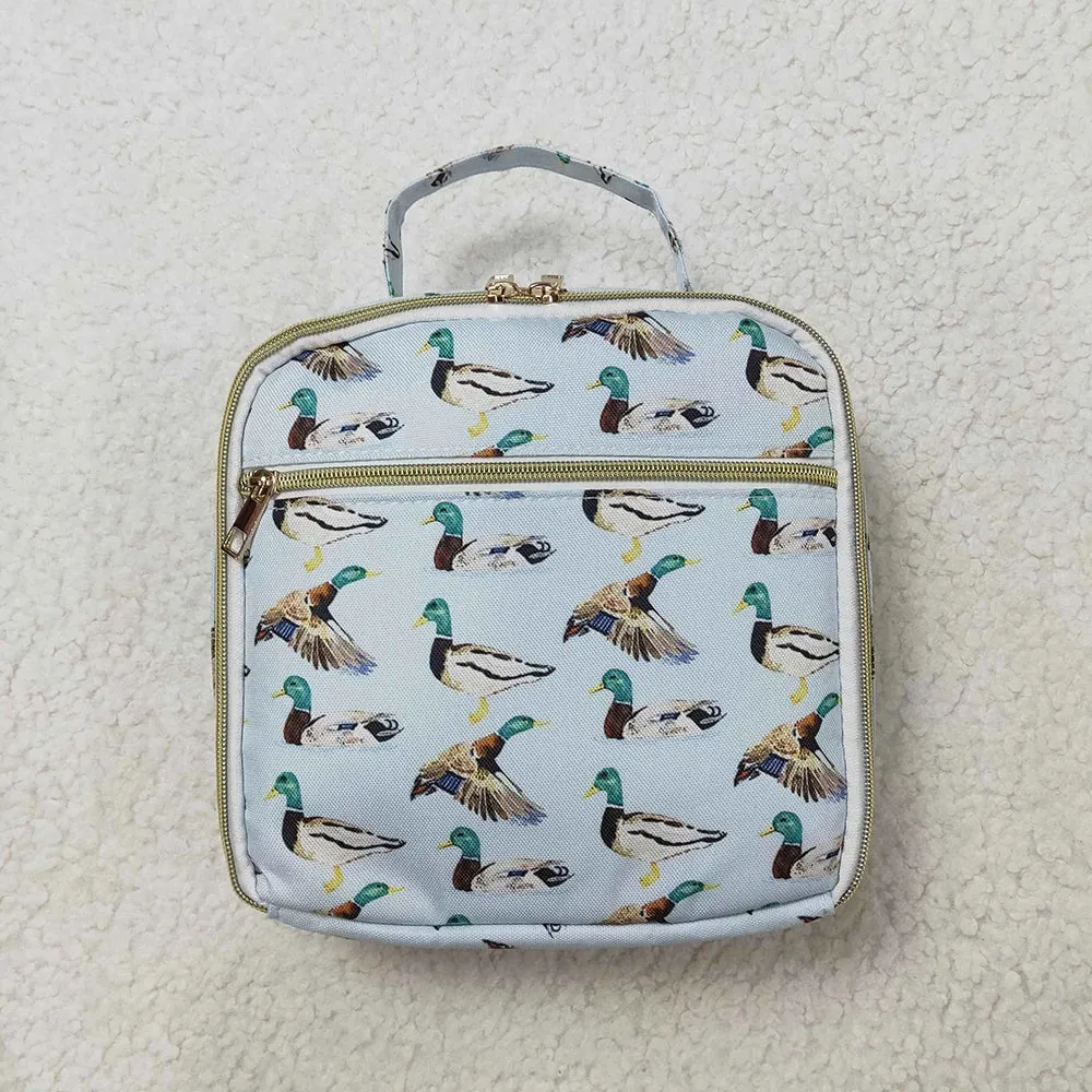 Family Kids Adult Blue Ducks Duffle Gym Bags Backpacks Lunch Box Collection