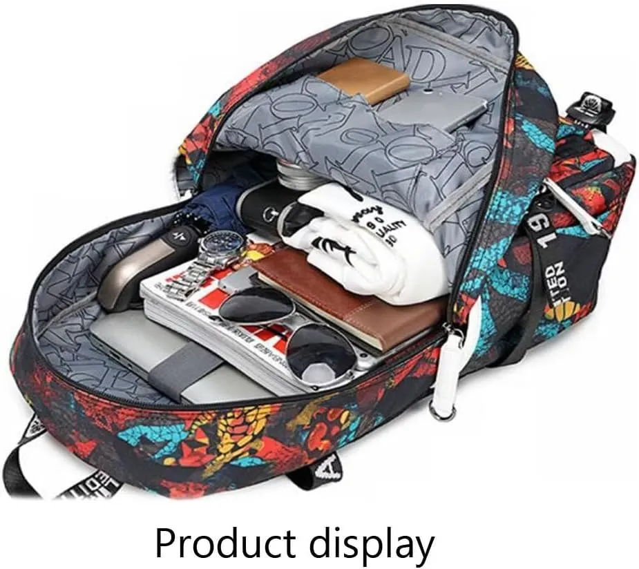 FANwenfeng Basketball Player GA34 Luminous Backpack Travel Backpack Fans Bag (Style 3)