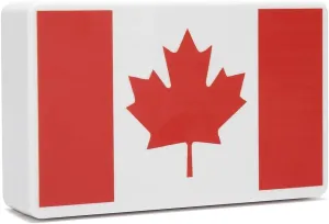 Fashion Box Clutch Handbag Shoulder Bag - American Flag, British Flag, Canadian Flag