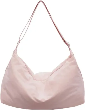 Fashion Nylon Crossbody Bag For Ladies Large Compartment Shoulder Purse Armpit Bag For Students And Commuters