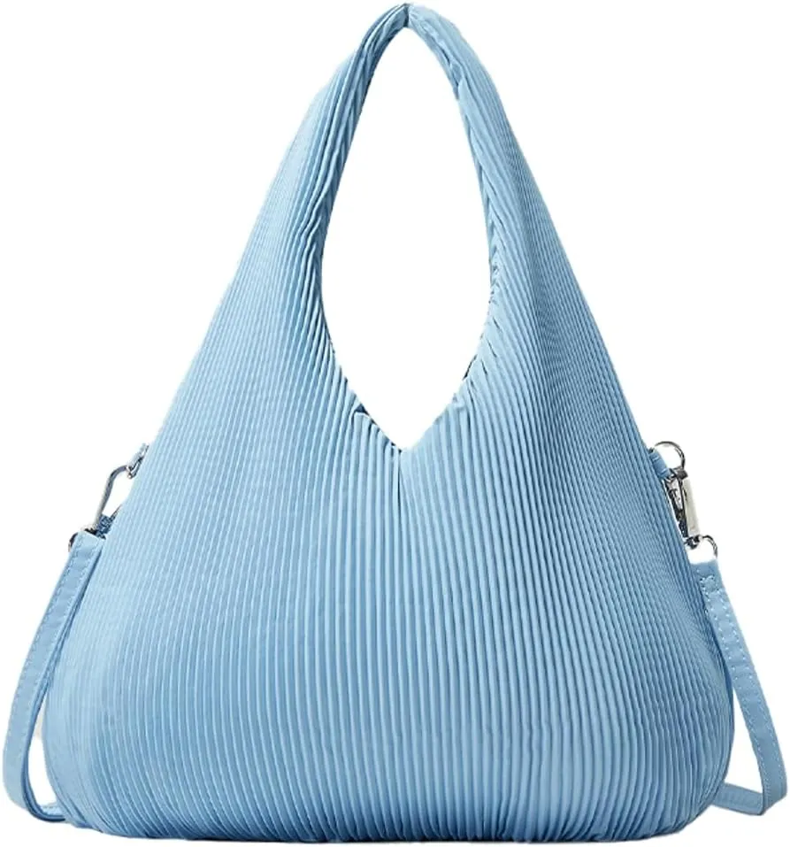 Fashion Nylon Tote Bags for Women Casual Dumpling Shoulder Crossbody Bag Large Handbags Top Handle Purse