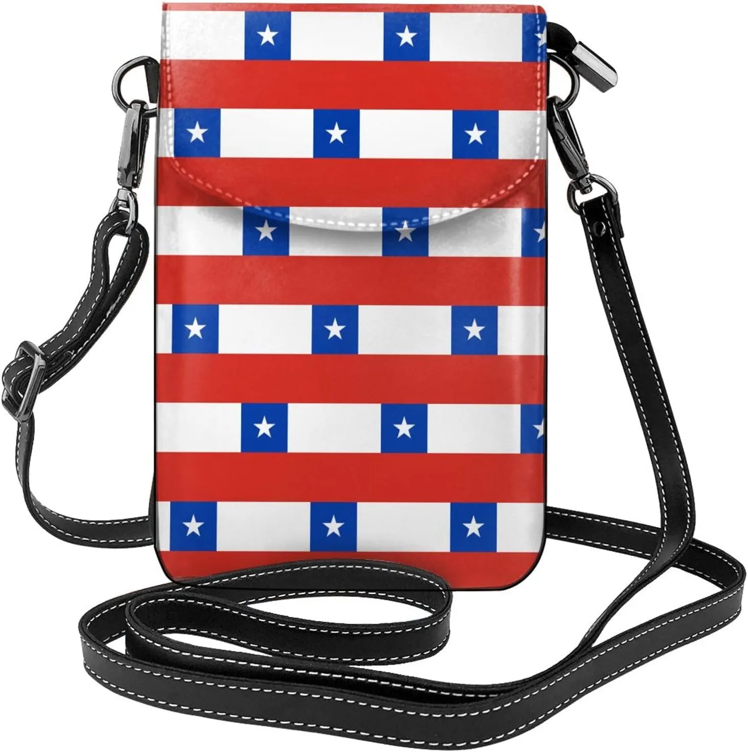 Flag of Chile Women's crossbody bag, crossbody phone bag, tassel wallet with shoulder strap, best gift for women.