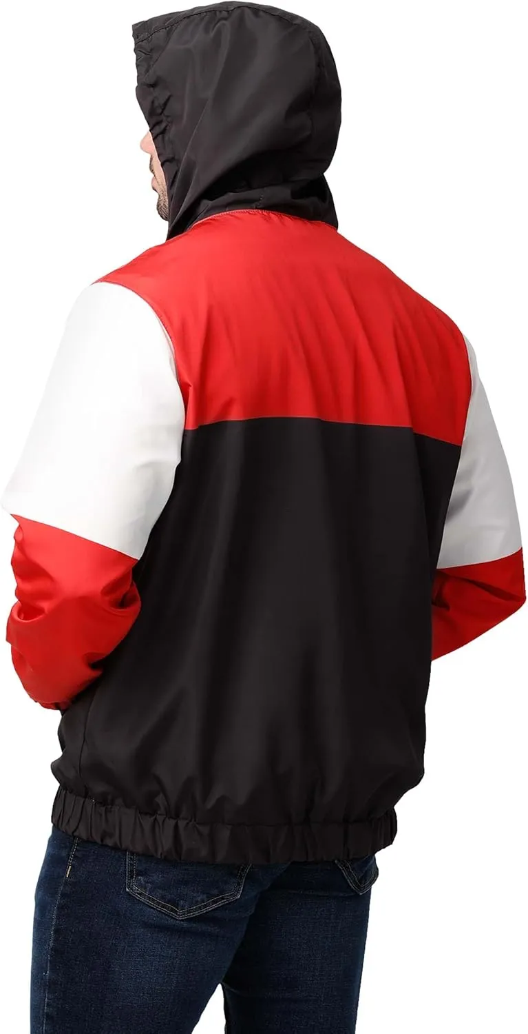FOCO Men's NBA Team Logo Warm-up Windbreaker Jacket