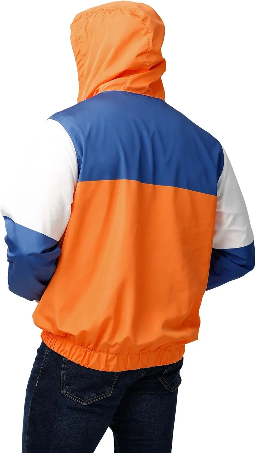FOCO Men's NBA Team Logo Warm-up Windbreaker Jacket