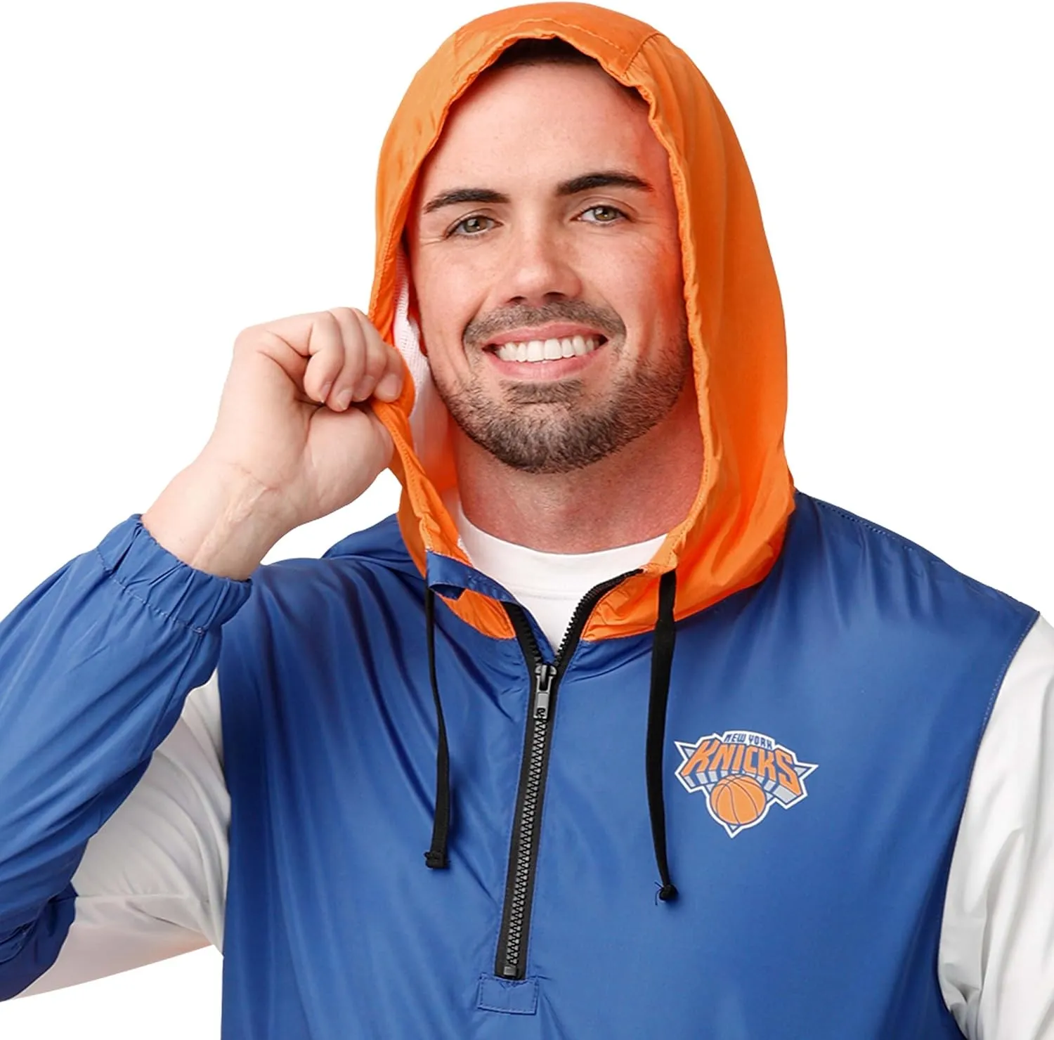 FOCO Men's NBA Team Logo Warm-up Windbreaker Jacket