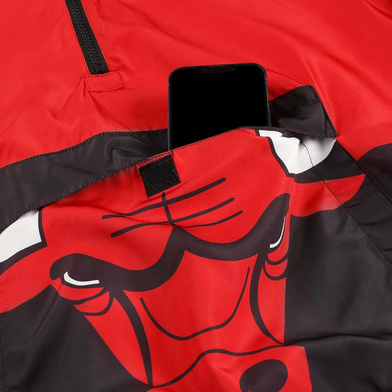 FOCO Men's NBA Team Logo Warm-up Windbreaker Jacket