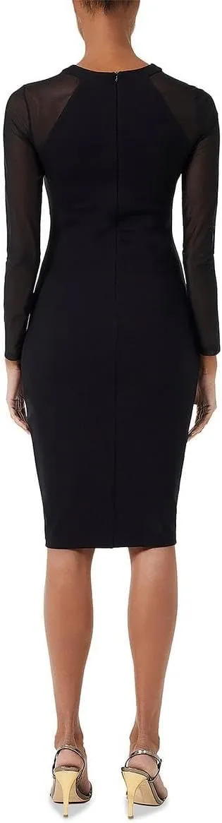 French Connection Womens Viven Jersey Knee Length Mini Dress