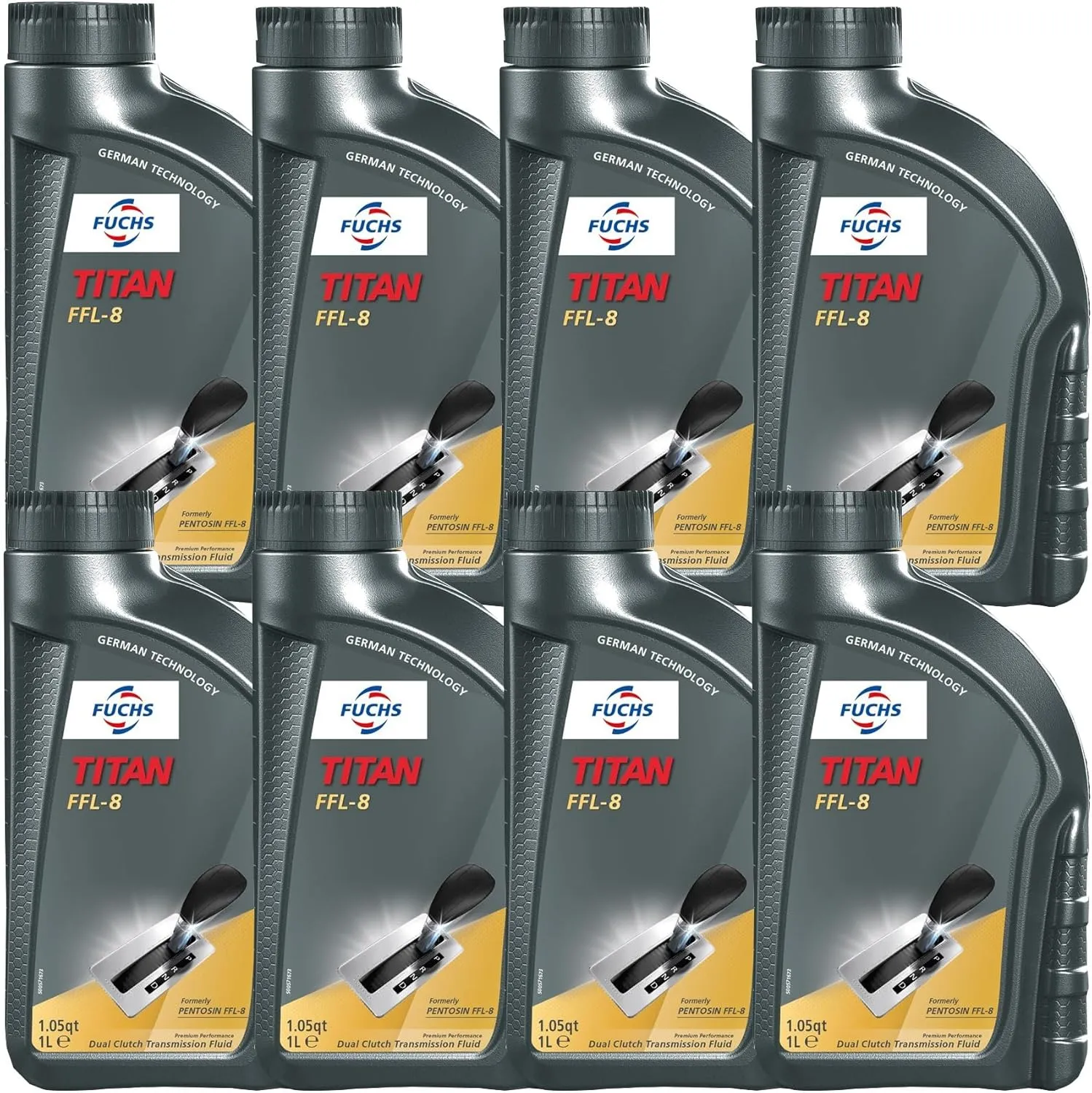 Fuchs 8 Liter TITAN FFL-8 Dual Clutch Transmission Fluid (8 x 1L)