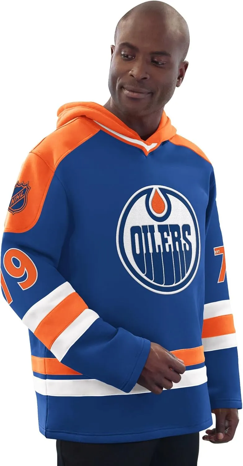 G-III Sports Men's Hockey Style Jersey Hood Sweatshirt