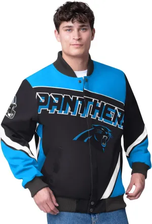 G-III Sports Men's NFL Maximum Racing Full-Snap Jacket