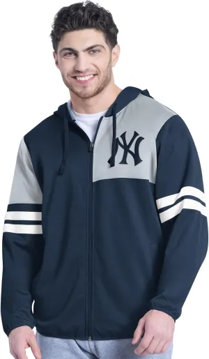 G-III Sports MLB Mens Formation Full Zip Hooded Jacket