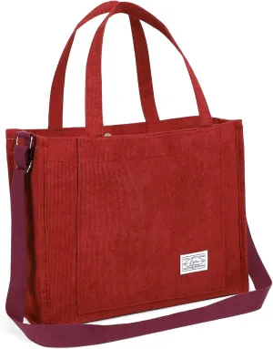 GAEKEAO Corduroy Tote Bag for Women Hobo Crossbody Bag Purse Shoulder Handbags Satchel Bag