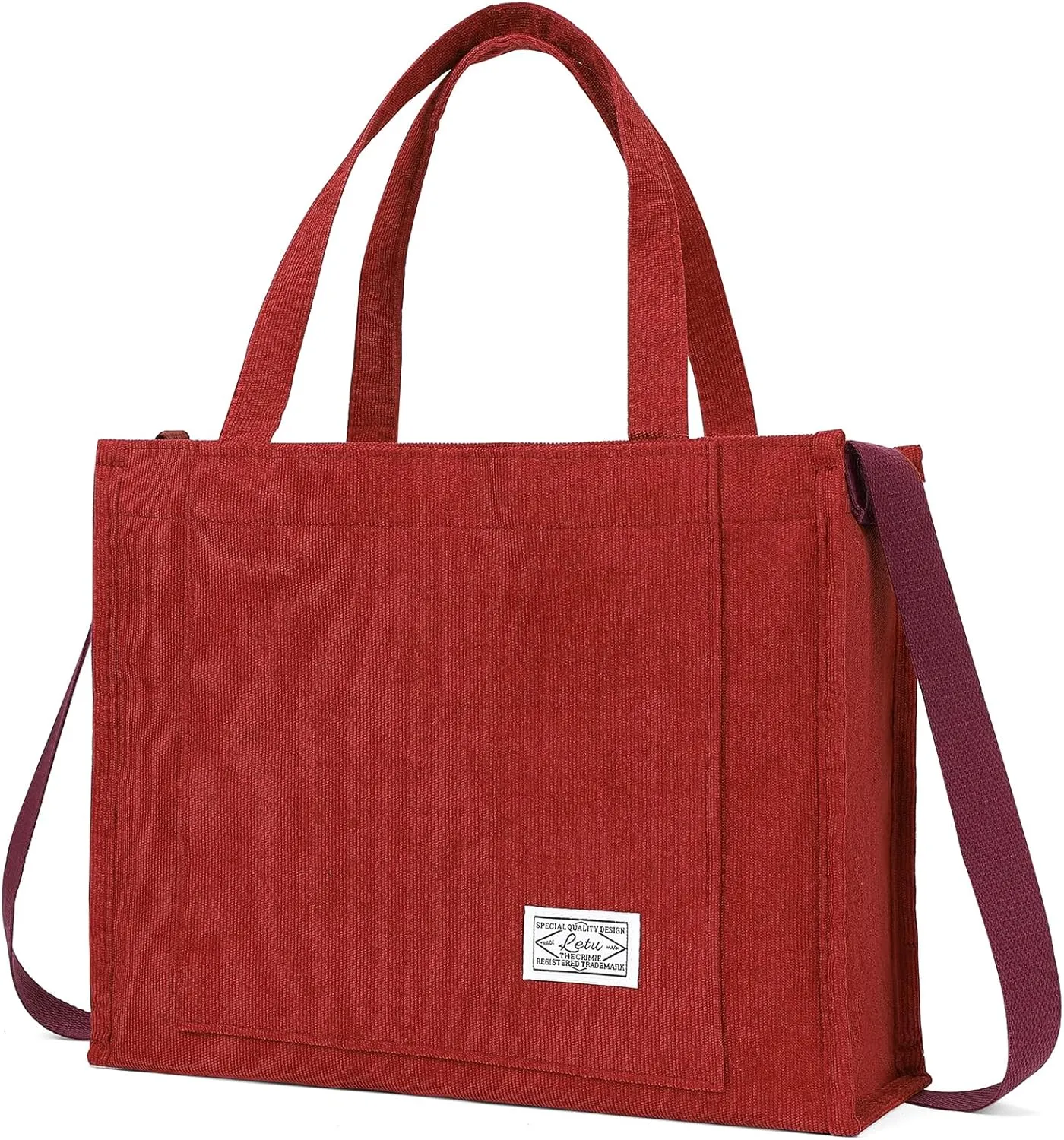 GAEKEAO Corduroy Tote Bag for Women Hobo Crossbody Bag Purse Shoulder Handbags Satchel Bag