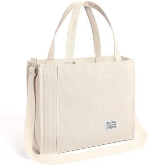 GAEKEAO Corduroy Tote Bag for Women Hobo Crossbody Bag Purse Shoulder Handbags Satchel Bag
