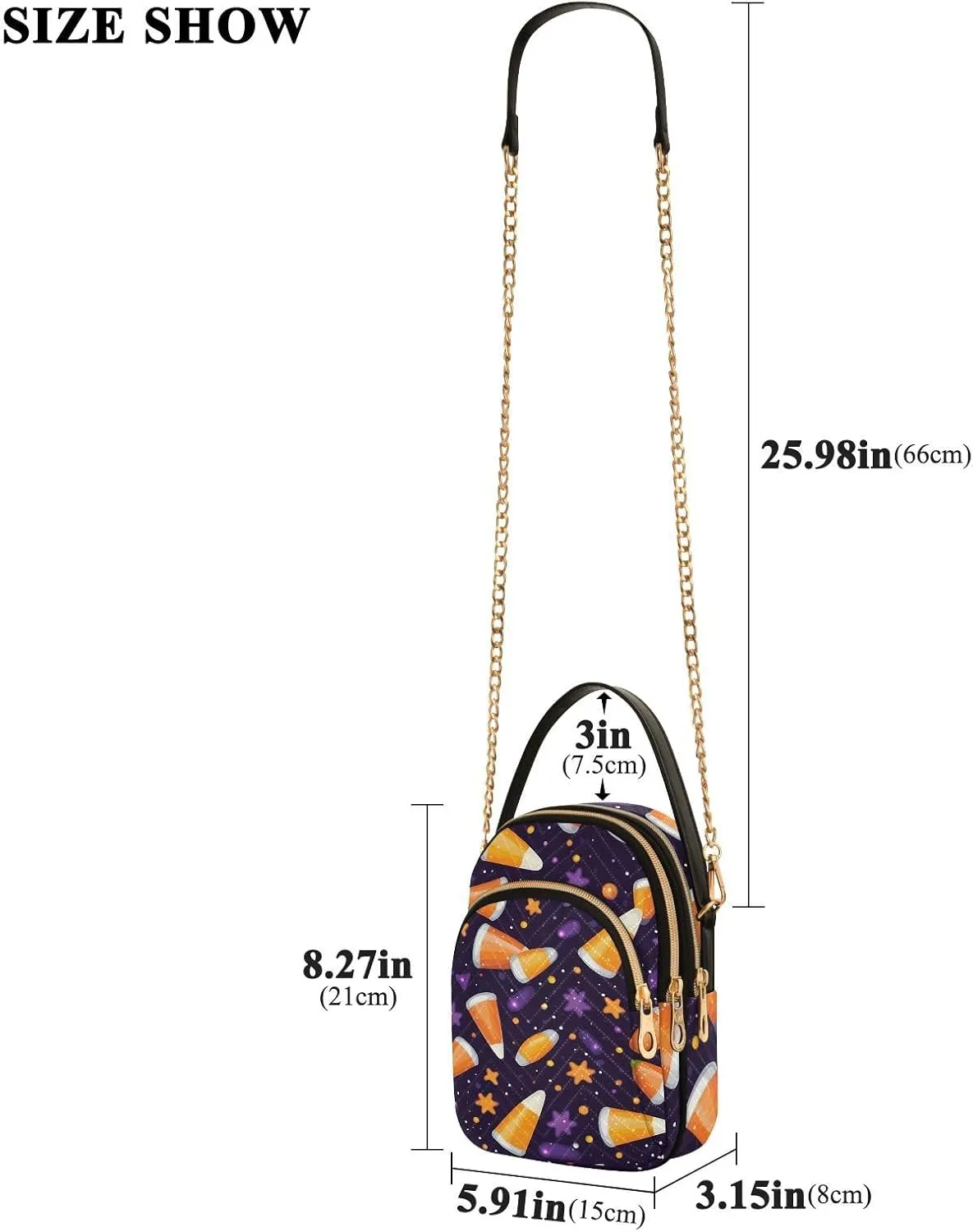GAIGEO Flowers on a Light Green Crossbody Purse with Long Strap, Shoulder Handbag, Crossbody Bag for Woman