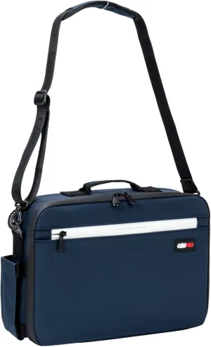 G&BPRO Crossbody Briefcase with Extending Tray System | All-in-one Mobile Workstation Travel Bag