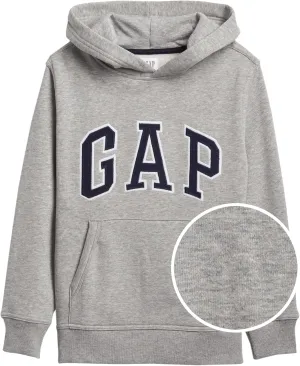 GAP Boys' Logo Hoodie Hooded Sweatshirt