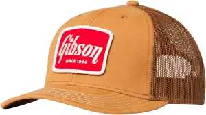 Gibson Canvas Trucker Hat, Tan