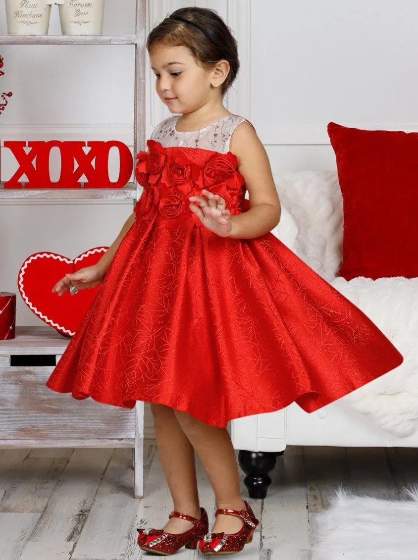 Girls My Heart Beats For You Special Occasion Dress