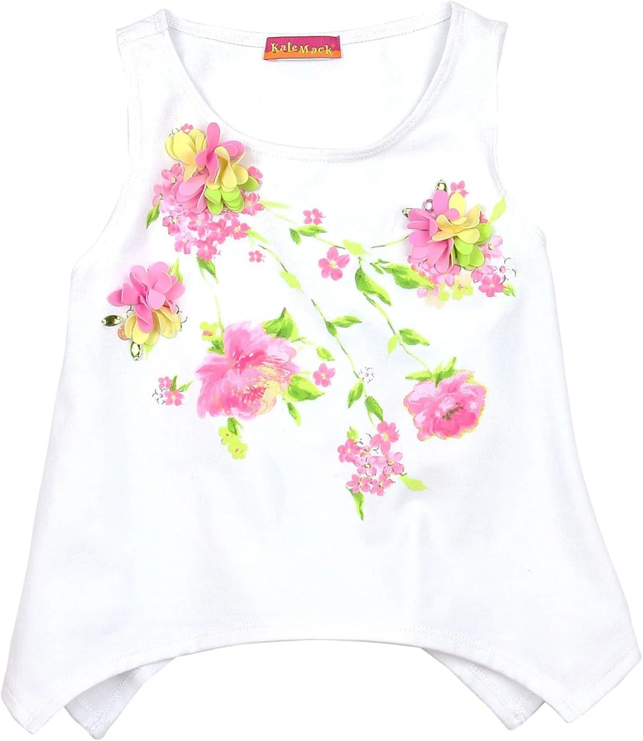 Girls' Top Gingham Garland, Sizes 2-6