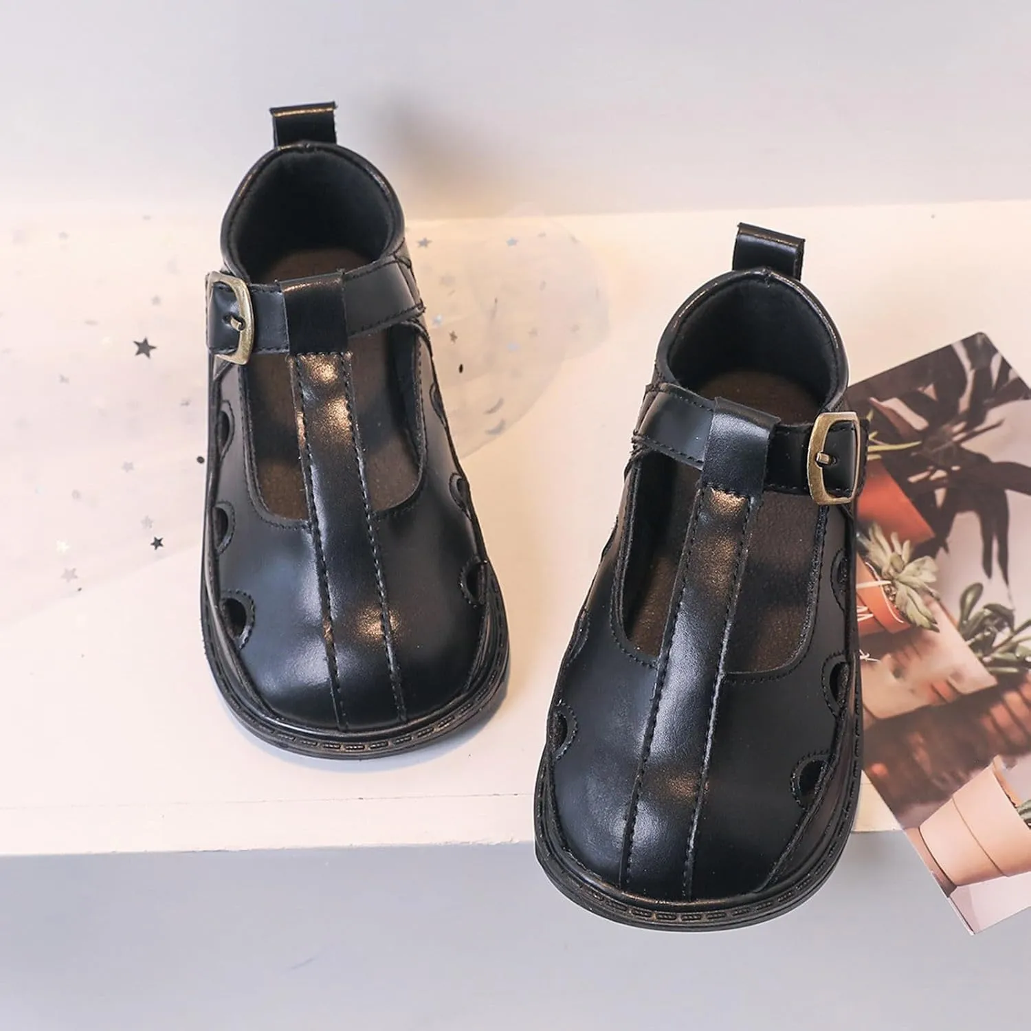 girls white sandal Sandals Gentlemen's Sandals Lady's Shoes Hollowed Out Shoes