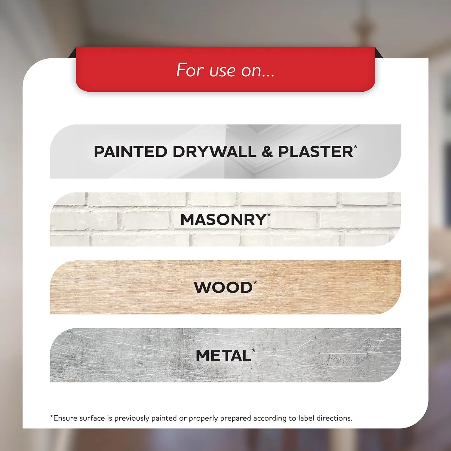 Glidden Total Interior Wall Paint & Primer All-in-One, Off White/White, Flat, 1 Gallon