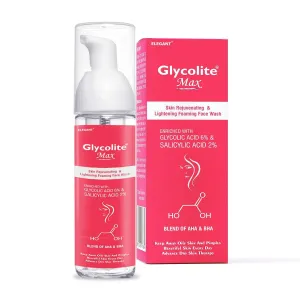 Gl.ycolite Max Foaming Facewash 60ml With Glycolic Acid 6%