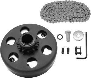 Go Kart Clutch 3/4" Bore 12 Tooth with #35 Chain, Centrifugal Clutch for Predator 212, Honda GC GX Engines and Most 2-6.5HP Small Engines performance Parts for MiniBike, Go Kart, Lawnmower.