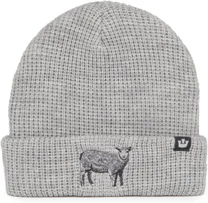 Goorin Bros. The Farm Unisex Acrylic Cuffed Beanie, Grey (Ribbed Sheep), One Size