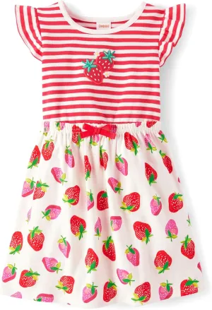 Gymboree Girls' and Toddler Embroidered Short Sleeve Dress