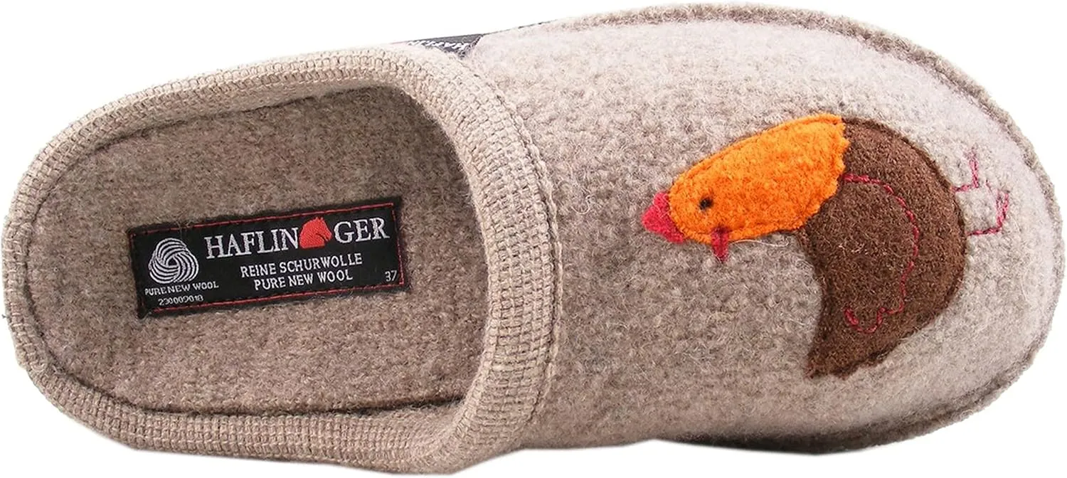 HAFLINGER Women's Gallina Wool Slippers