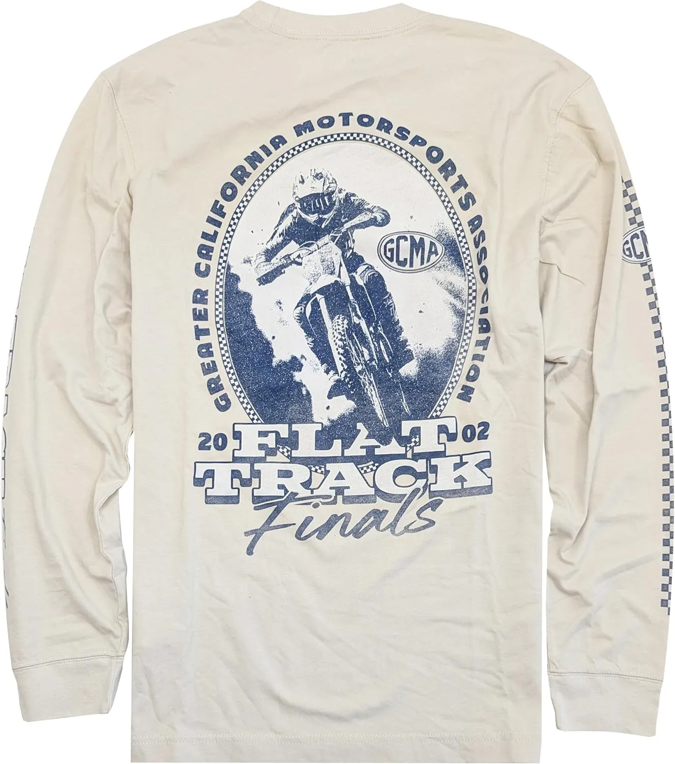 Hollister California Men's 100% Cotton Long Sleeve Relaxed Fit Graphic T-Shirt (Single/Pack) HOM-7R