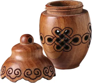 Hollow Aroma Diffuser Bottle Pendant Elegant Hanging Decor for Aroma Beads Compact Carving Sculpture for Fortune for Home Travel