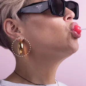 Hollowed out hoops